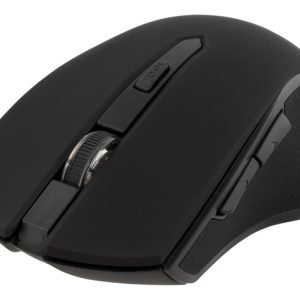 DELTACO trådløs optisk mus, 5 knapper med scroll, 1600 DPI, USB, svart v:1754569