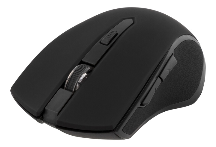 DELTACO trådløs optisk mus, 5 knapper med scroll, 1600 DPI, USB, svart v:1754569