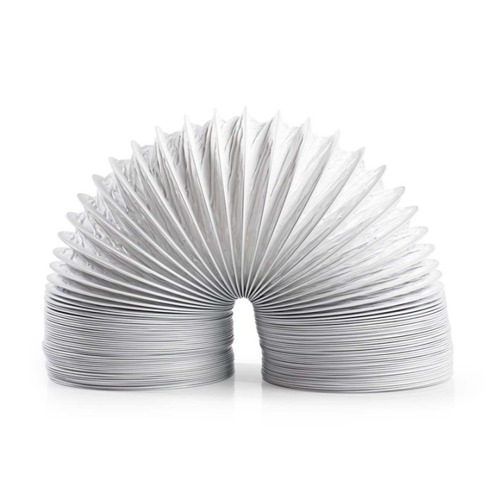 Nedis Air Outlet Hose PVC | 100 mm | 6.00 m | Egnet for: Luftventilasjon / Tørketromler | Hvit v:6941913