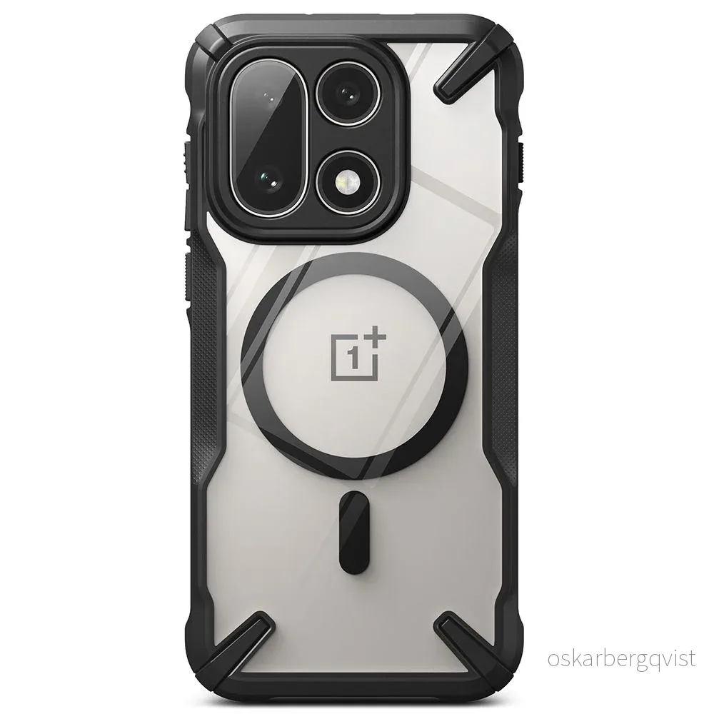 OnePlus 15 Ringke Fusion X Deksel – MagSafe Kompatibel – Svart / Gjenn v:399335 OnePlus 15 Ringke Fusion X Deksel – MagSafe Kompatibel – Svart / Gjenn v:399335
