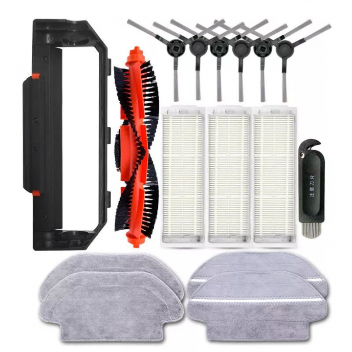 Reservedelssett for Xiaomi Mi Robotstøvsuger, S60 S65 S50 E25 E35 v:6231470