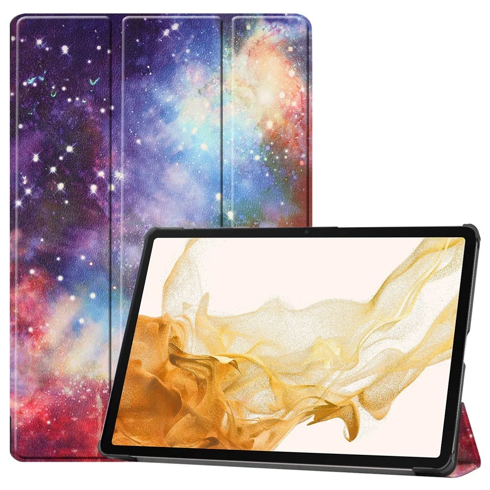 EIDERWOOD Samsung Galaxy Tab S10 Plus Kunstskinn Deksel m. Mønster – G v:5507560