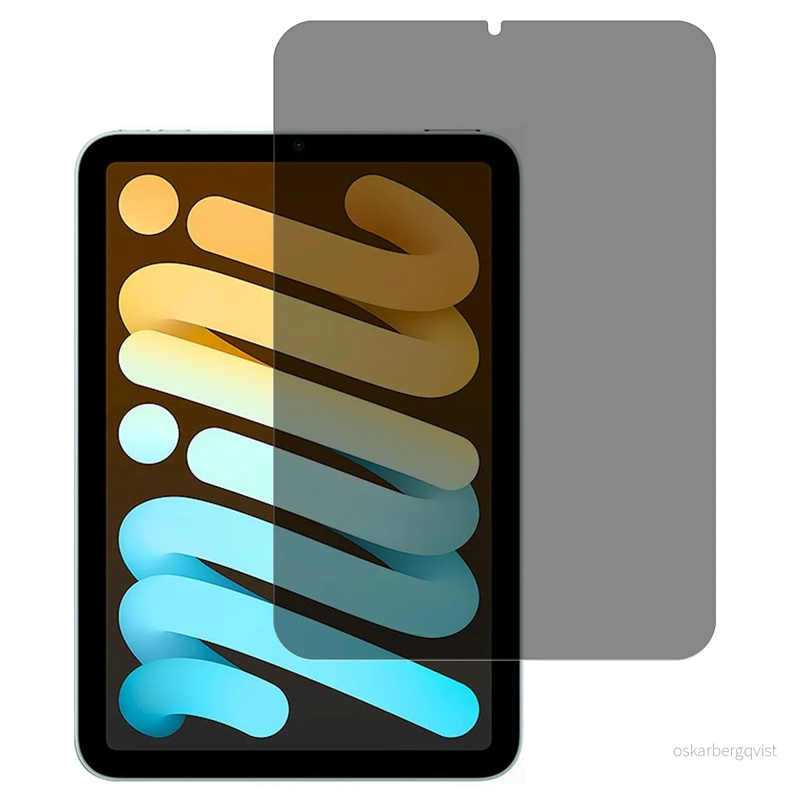 iPad Mini (2021/2024) Privacy Skjermbeskytter i Aluminium-Silisium Gla v:4610522 iPad Mini (2021/2024) Privacy Skjermbeskytter i Aluminium-Silisium Gla v:4610522