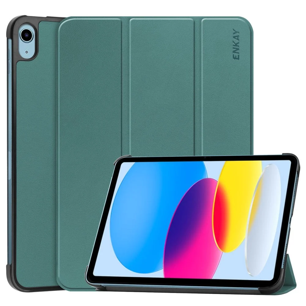Apple iPad 11" (2025) / iPad 10.9" (2024/2022) ENKAY Kunstskinn Flip D v:1817233 Apple iPad 11" (2025) / iPad 10.9" (2024/2022) ENKAY Kunstskinn Flip D v:1817233