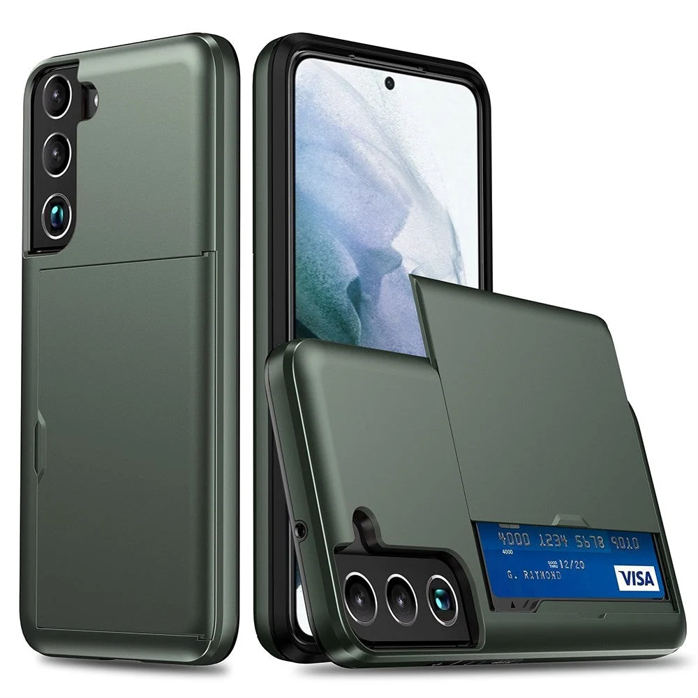 Samsung Galaxy S22+ (Plus) Hybrid Plast Bak Håndverker Deksel m. korth v:6395485