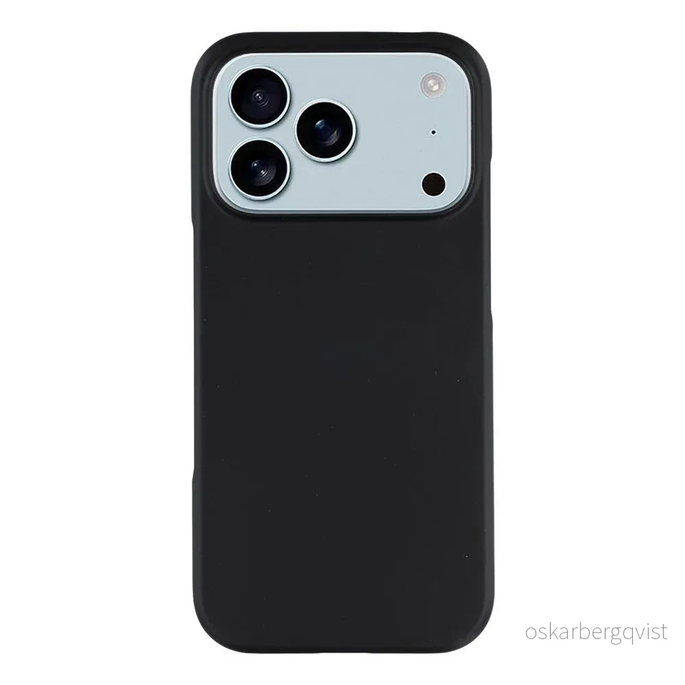 EIDERWOOD iPhone 17 Pro Max Hard Plast Deksel – Svart v:3352817