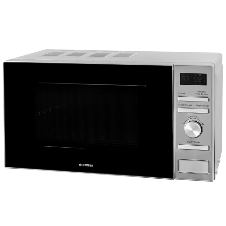 Champion Mikrobølgeovn Digital 20L 700W MW035 Rustfritt stål v:3504378 Champion Mikrobølgeovn Digital 20L 700W MW035 Rustfritt stål v:3504378