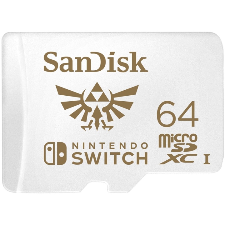 SanDisk MicroSDXC Nintendo Switch 64GB UHS-I, 100/60 v:8620369