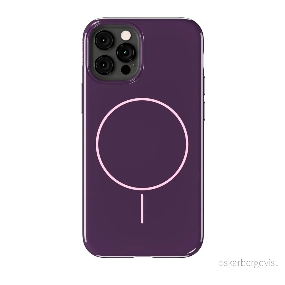 Holdit iPhone 12 / 12 Pro Mono Case – MagSafe Kompatibel – Deep Plum / v:3978788 Holdit iPhone 12 / 12 Pro Mono Case – MagSafe Kompatibel – Deep Plum / v:3978788