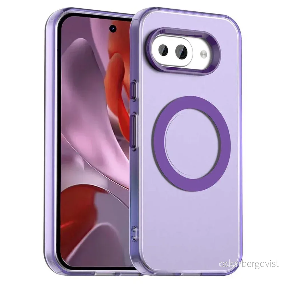 EIDERWOOD Google Pixel 9a Hybrid Plast Deksel – MagSafe Kompatibel – G v:3678496 EIDERWOOD Google Pixel 9a Hybrid Plast Deksel – MagSafe Kompatibel – G v:3678496