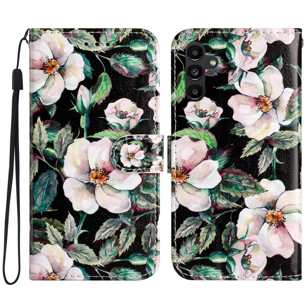 EIDERWOOD Samsung Galaxy S24 FE Kunstskinn Flip Deksel med Stropp og L v:7561504 EIDERWOOD Samsung Galaxy S24 FE Kunstskinn Flip Deksel med Stropp og L v:7561504