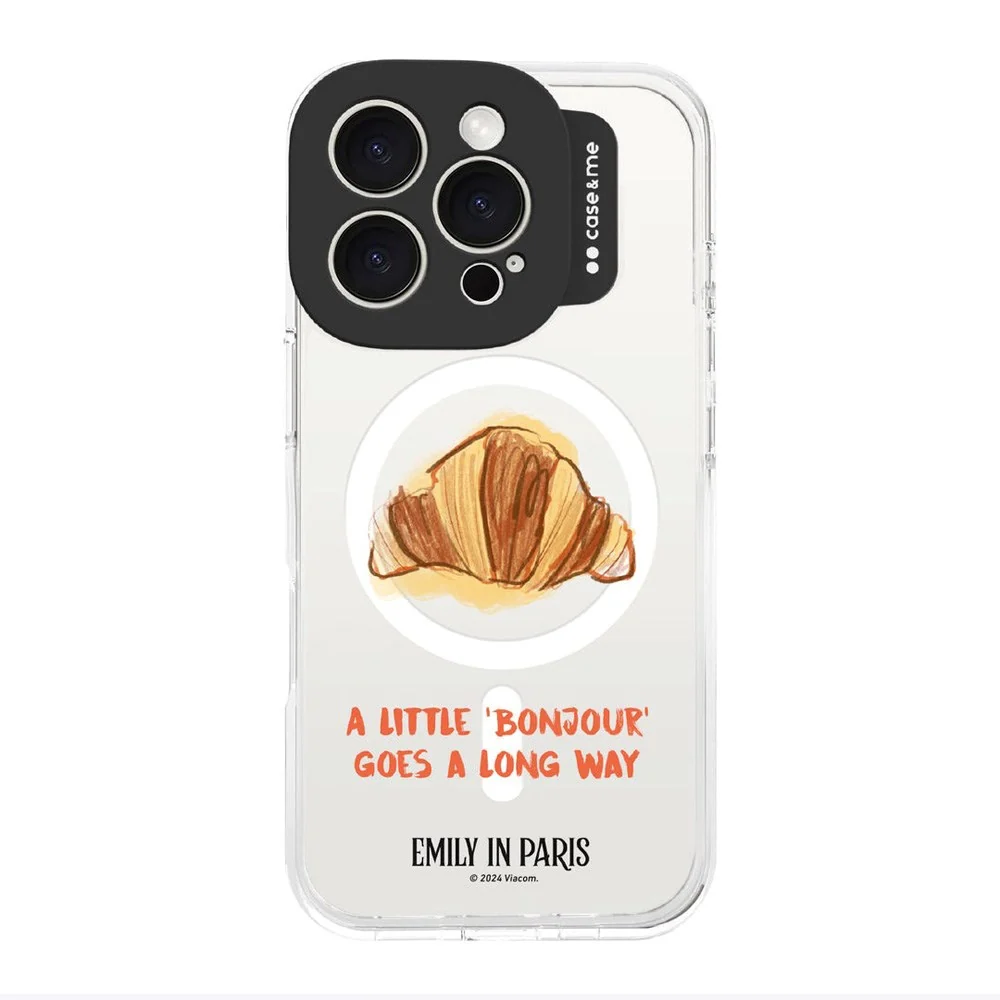 Case&Me – Emily in Paris iPhone 16 Pro Deksel – Croissant v:9243862 Case&Me – Emily in Paris iPhone 16 Pro Deksel – Croissant v:9243862