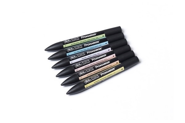 Promarker 6 Pastellfarger v:6139308