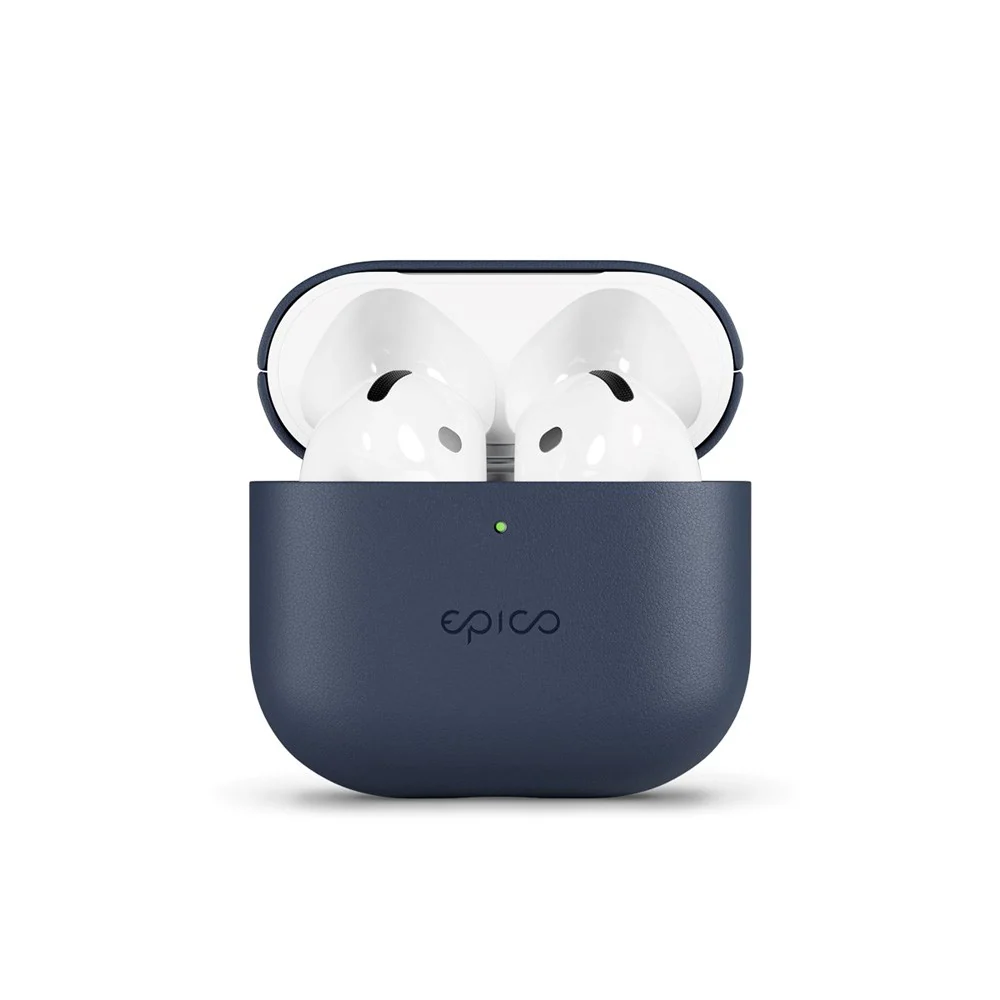 Epico AirPods (5. & 4. Gen.) Deksel i Ekte Skinn – Blå v:3279480 Epico AirPods (5. & 4. Gen.) Deksel i Ekte Skinn – Blå v:3279480