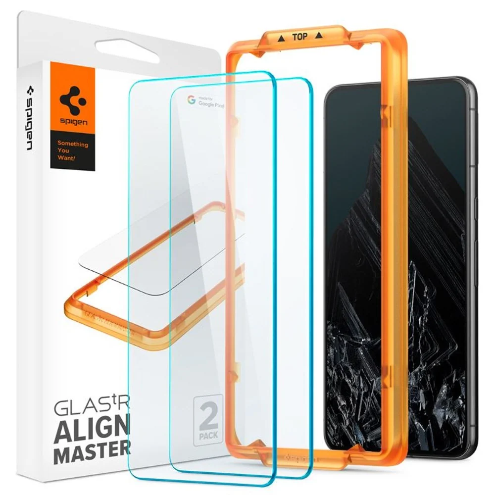 Google Pixel 8 Pro Spigen AlignMaster Glass tR Skjermbeskyttelse - 2 s v:1358210