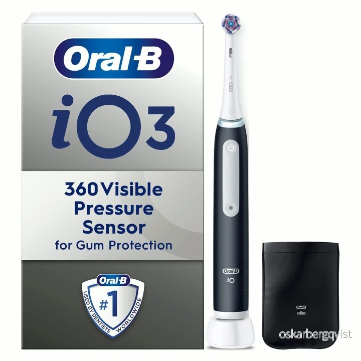 Oral B Borsthuvud iO White Clean Black v:2392173 Oral B Borsthuvud iO White Clean Black v:2392173