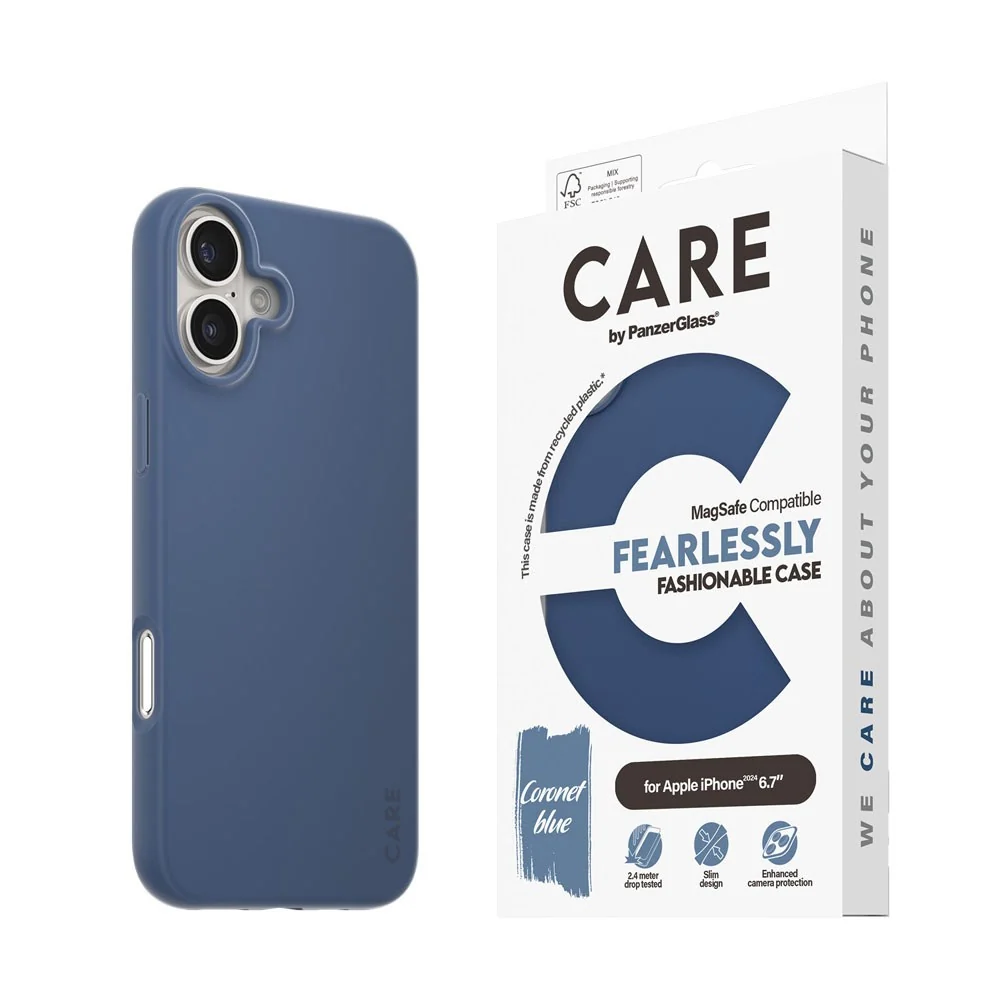 CARE by PanzerGlass iPhone 16 Plus FASHION Fearlessly Fashionable Deks v:9781811 CARE by PanzerGlass iPhone 16 Plus FASHION Fearlessly Fashionable Deks v:9781811
