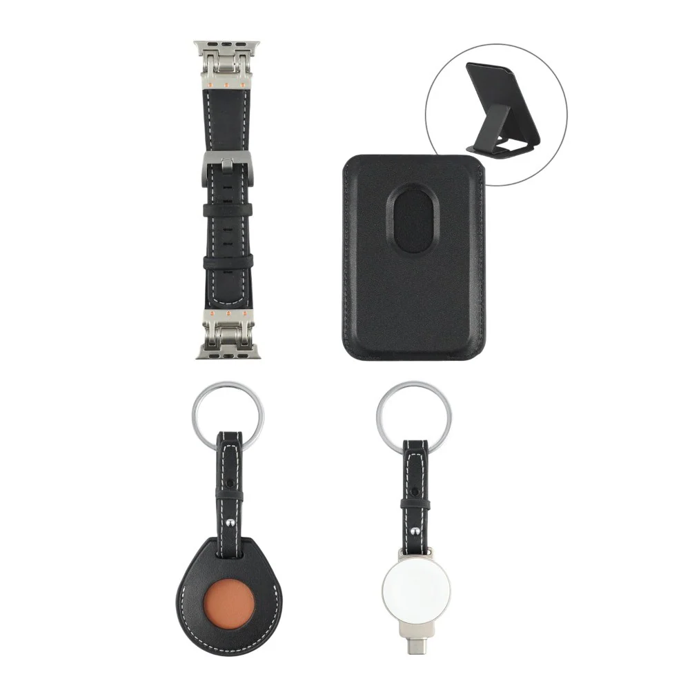 Accessory Set 4 stk. 4smarts – MagSafe Kompatibel – Svart v:5365631
