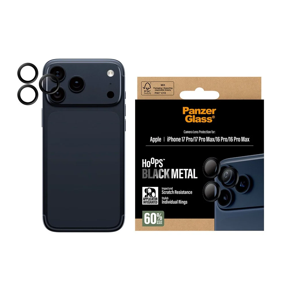 PanzerGlass iPhone 17 Pro / 17 Pro Max / 16 Pro / 16 Pro Max Hoops Kam v:7002272 PanzerGlass iPhone 17 Pro / 17 Pro Max / 16 Pro / 16 Pro Max Hoops Kam v:7002272