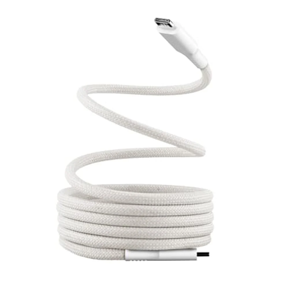T'NB Magnetisk USB-C til USB-C Kabel - 1.5m / 60W - Hvit v:3613461