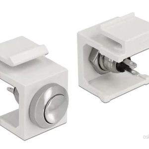 DeLOCK Keystone Trykknapp svart v:6929250
