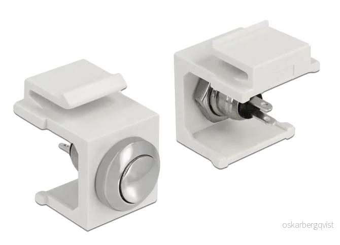 DeLOCK Keystone Trykknapp svart v:6929250