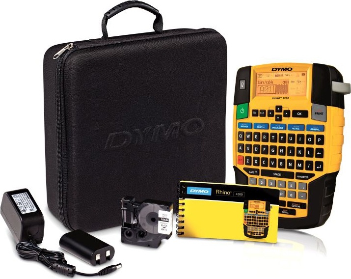 DYMO Rhino 4200 komplett kit med veske v:6296557