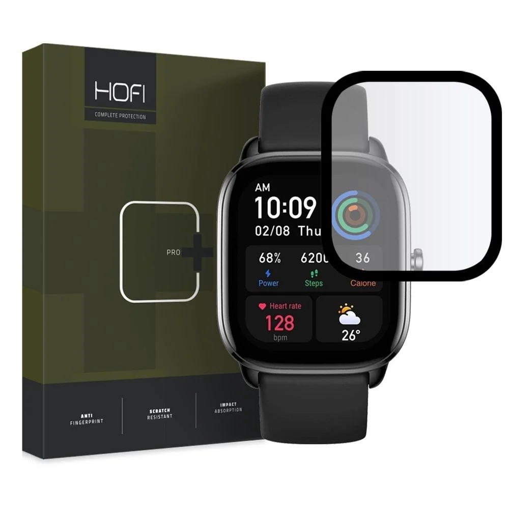 Amazfit GTS 4 Mini Hofi Hybrid Pro+ Skjermbeskytter – Gjennomsiktig / v:3843185