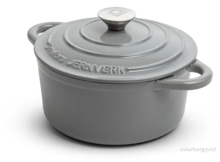 Orrefors Jernverk Gjutjärnsgryta 2,8L Ljusgrå v:7472946