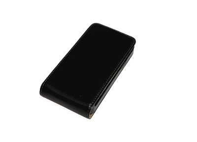 Samsung Galaxy S2 Fashion Flip Case - Black v:2586231