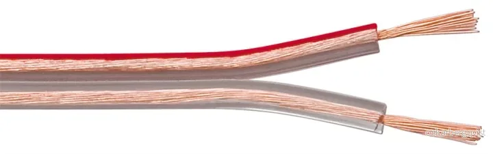 Goobay Høyttalerkabel gjennomsiktig CU 25 m spole, tverrsnitt 2 x 0,75 mm² v:2866718 Goobay Høyttalerkabel gjennomsiktig CU 25 m spole, tverrsnitt 2 x 0,75 mm² v:2866718
