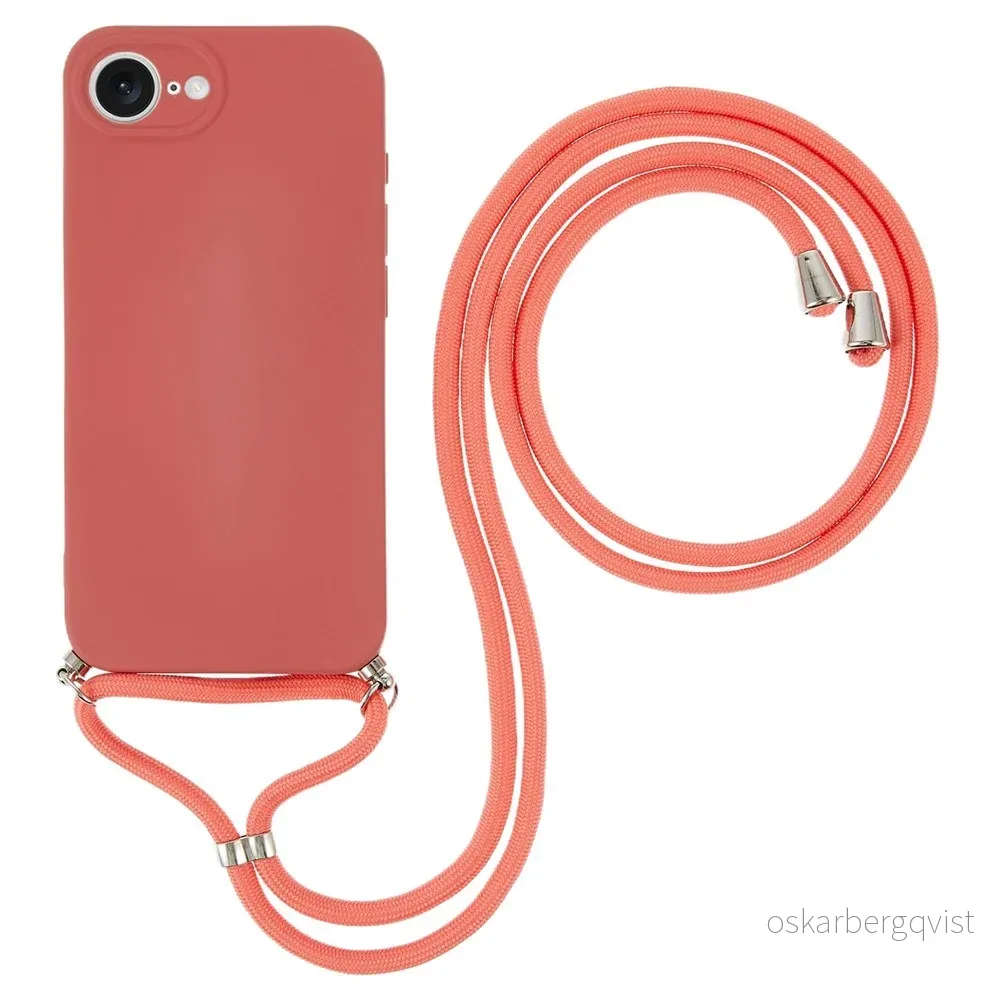 iPhone 17e / 16e EIDERWOOD Fôret Fleksibelt Plast Deksel m. Stropp – M v:5710421