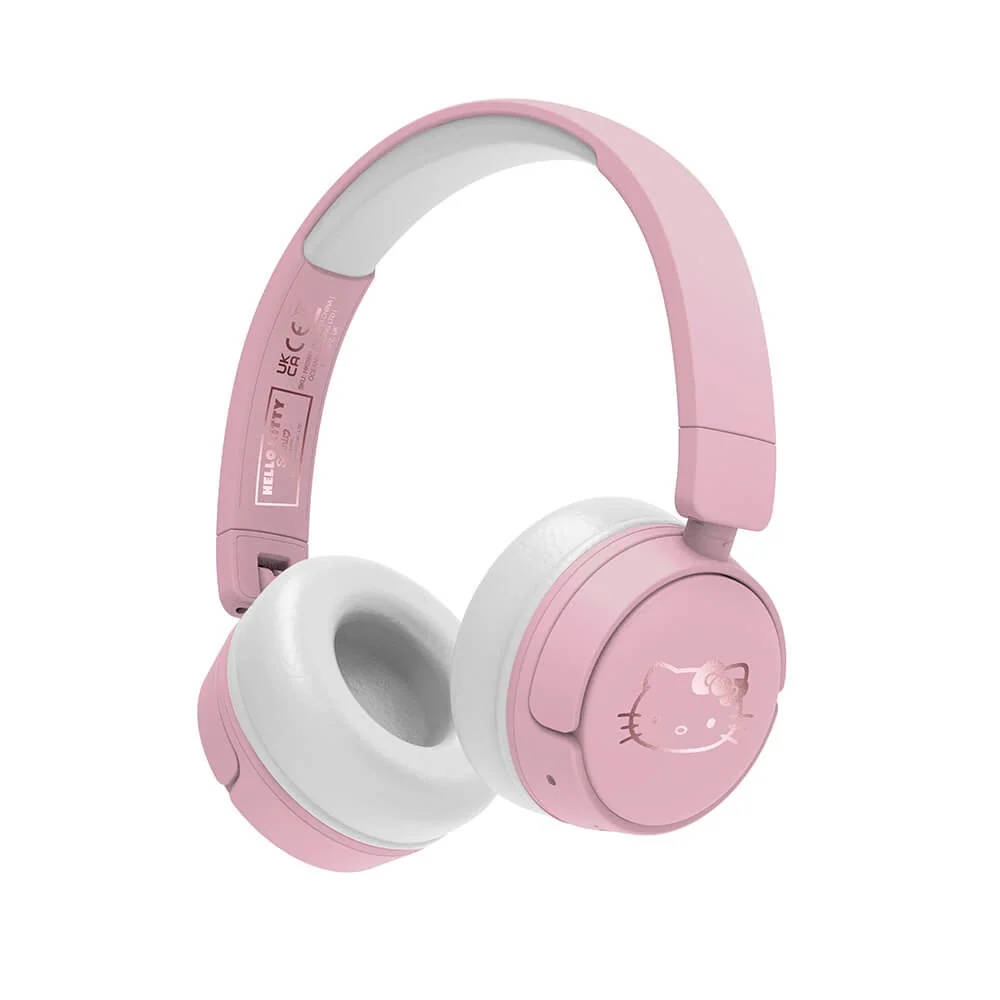 Hello Kitty OTL On-Ear Trådløse Hodetelefoner for Barn – Rosa / Hvit v:5645668 Hello Kitty OTL On-Ear Trådløse Hodetelefoner for Barn – Rosa / Hvit v:5645668