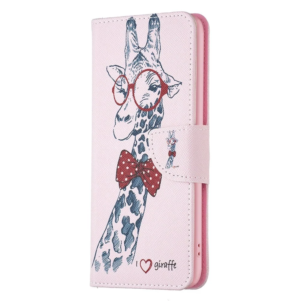Samsung Galaxy S24 Ultra Flip Deksel i Skinn med Lommebok og Trykk - S v:6587950