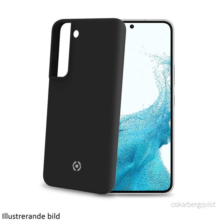 Celly Cromo Soft gummideksel Galaxy S23 5G Svart v:2815317