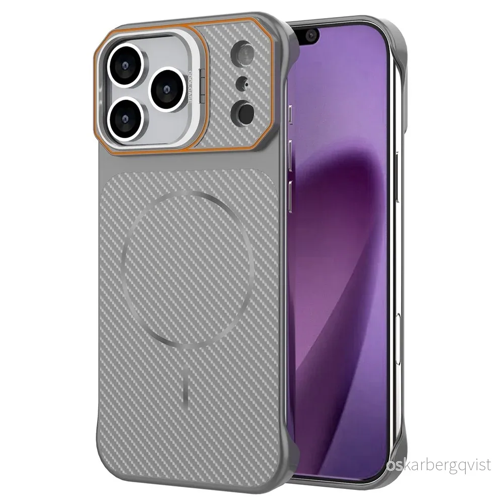 iPhone 18 Pro / 17 Pro EIDERWOOD Carbon Deksel m. Kickstand – MagSafe v:2142765 iPhone 18 Pro / 17 Pro EIDERWOOD Carbon Deksel m. Kickstand – MagSafe v:2142765