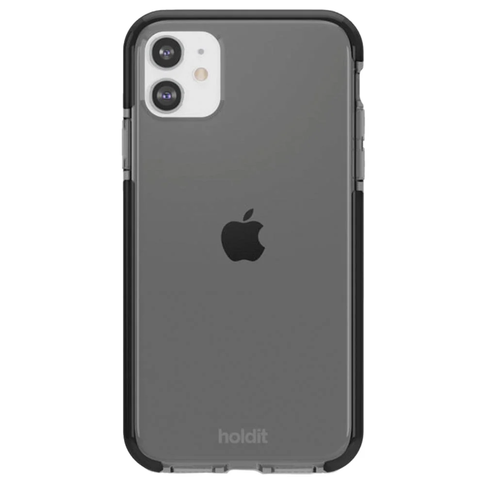 Holdit iPhone 11 Seethru Bakdeksel – Svart v:2621015 Holdit iPhone 11 Seethru Bakdeksel – Svart v:2621015