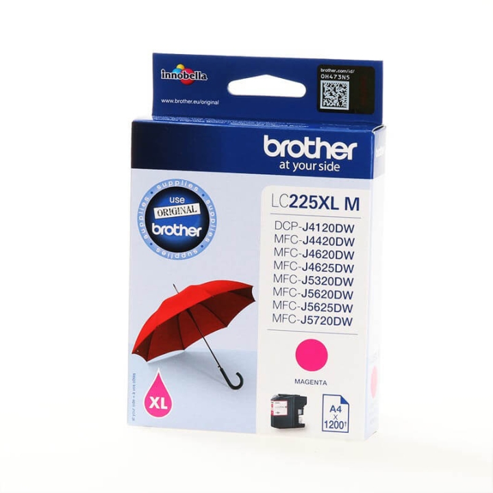 Brother Blekk LC225XLM LC-225XL Magenta v:5229639