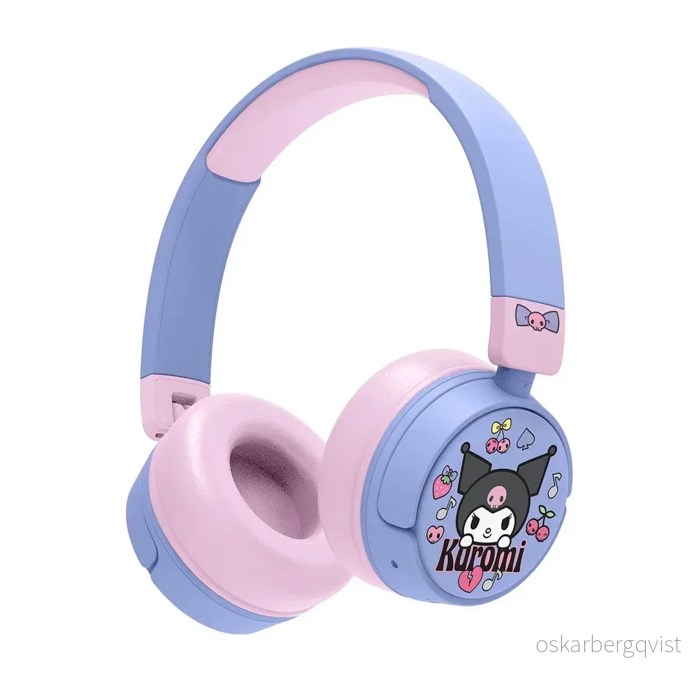 Kuromi OTL On-Ear Trådløse Hodetelefoner for Barn – Lila / Rosa v:6443529 Kuromi OTL On-Ear Trådløse Hodetelefoner for Barn – Lila / Rosa v:6443529
