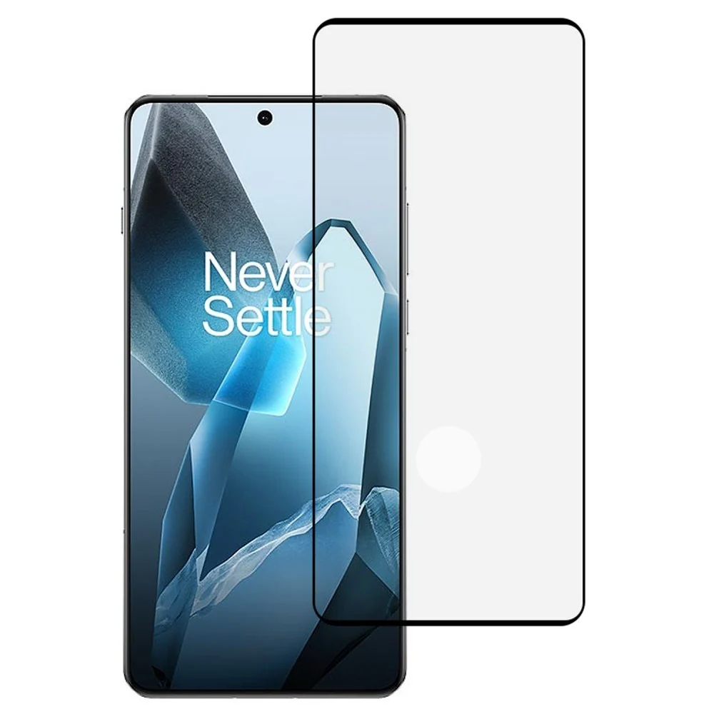 OnePlus 13 Full Fit Skjermbeskyttelsesglass – Gjennomsiktig/Svart Kant v:1978015 OnePlus 13 Full Fit Skjermbeskyttelsesglass – Gjennomsiktig/Svart Kant v:1978015