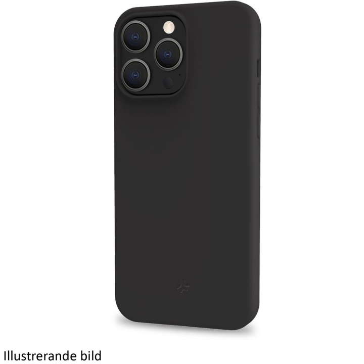 Celly Cromo Mykt gummideksel til iPhone 16 Pro Max Svart v:8960540