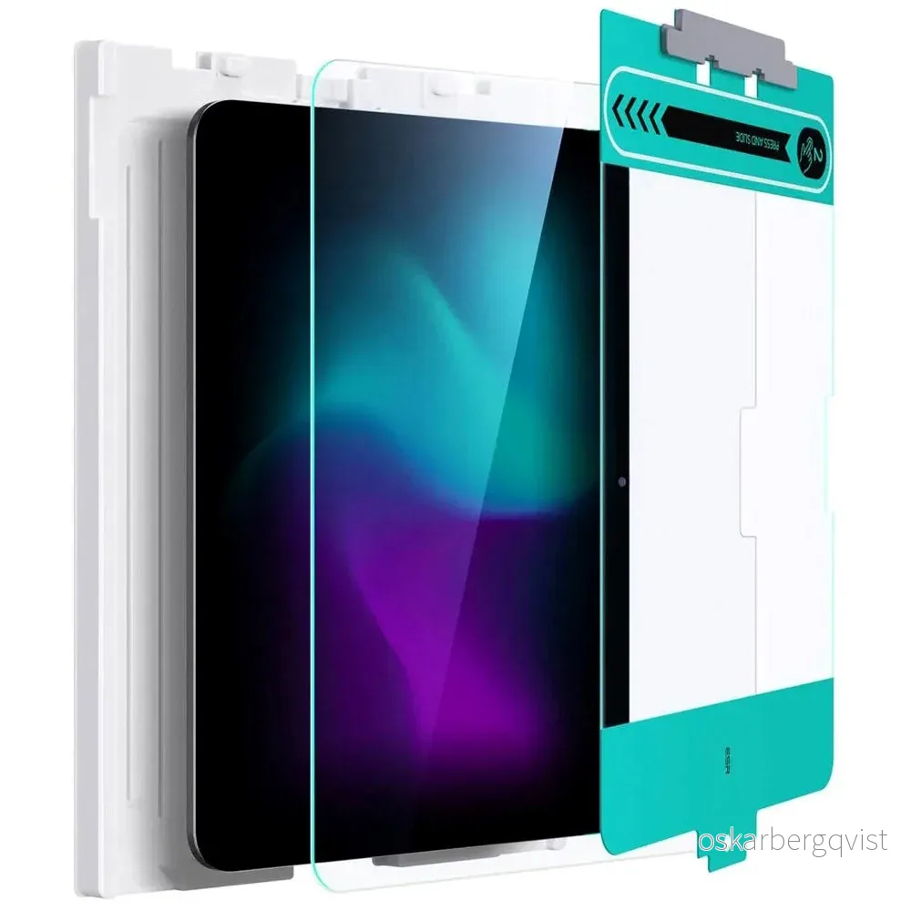 ESR iPad Air 11" (2025 / 2024) Herdet Glass Skjermbeskytter med Monter v:6708111 ESR iPad Air 11" (2025 / 2024) Herdet Glass Skjermbeskytter med Monter v:6708111