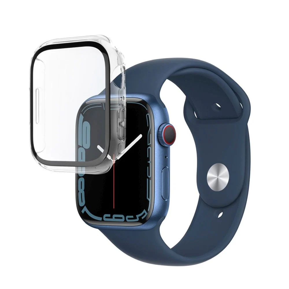 Fixed Apple Watch 9 / 8 / 7 (45mm) Pure Deksel m. Skjermbeskyttelse – v:2880314 Fixed Apple Watch 9 / 8 / 7 (45mm) Pure Deksel m. Skjermbeskyttelse – v:2880314