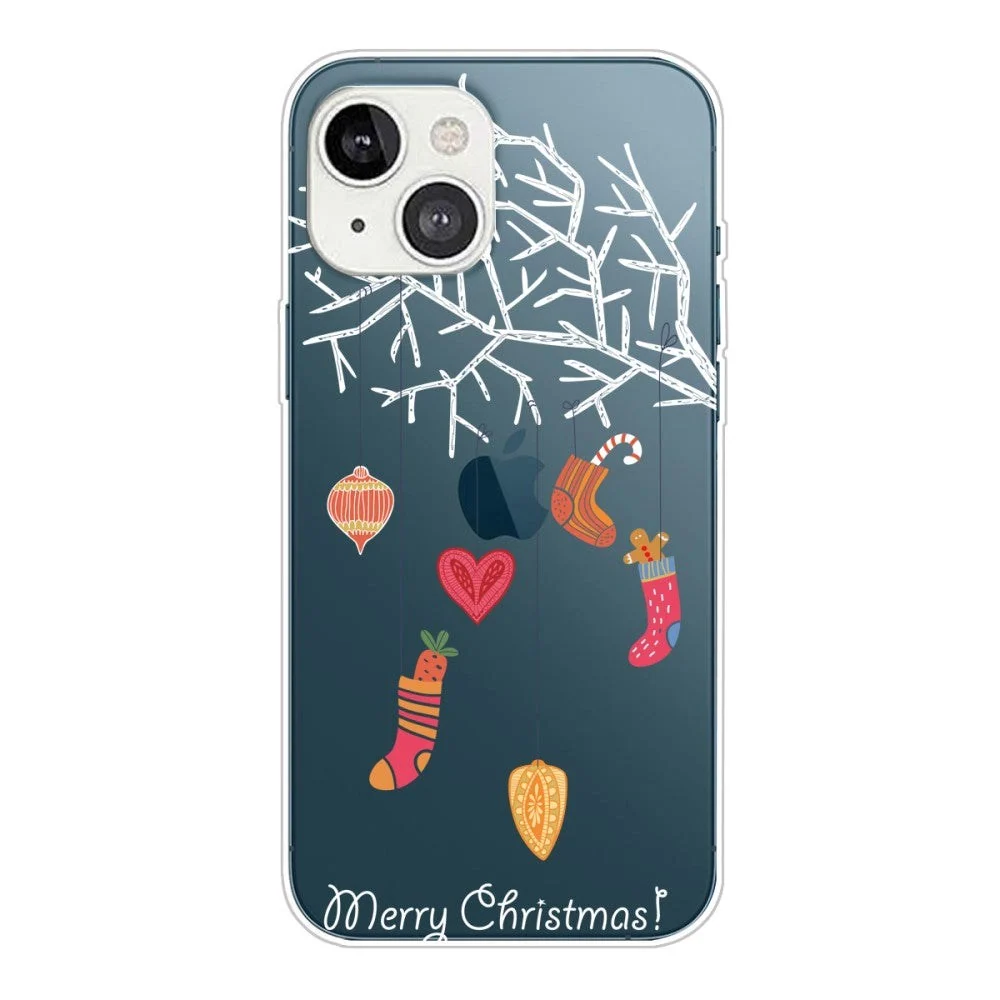 iPhone 13 Plast Jul Deksel – Gjennomsiktig – Julesokker v:5126184 iPhone 13 Plast Jul Deksel – Gjennomsiktig – Julesokker v:5126184