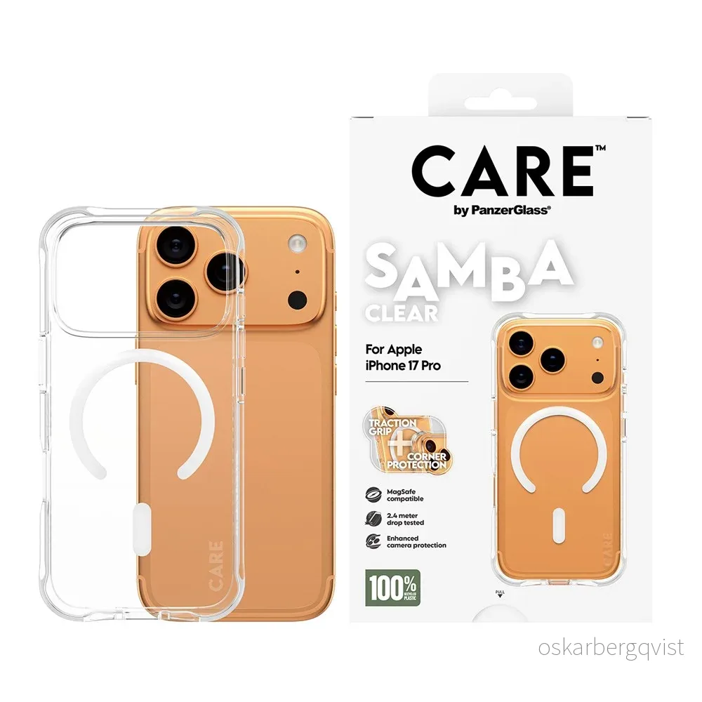 CARE by PanzerGlass iPhone 18 Pro / 17 Pro Fashionable Samba Deksel – v:2969894 CARE by PanzerGlass iPhone 18 Pro / 17 Pro Fashionable Samba Deksel – v:2969894