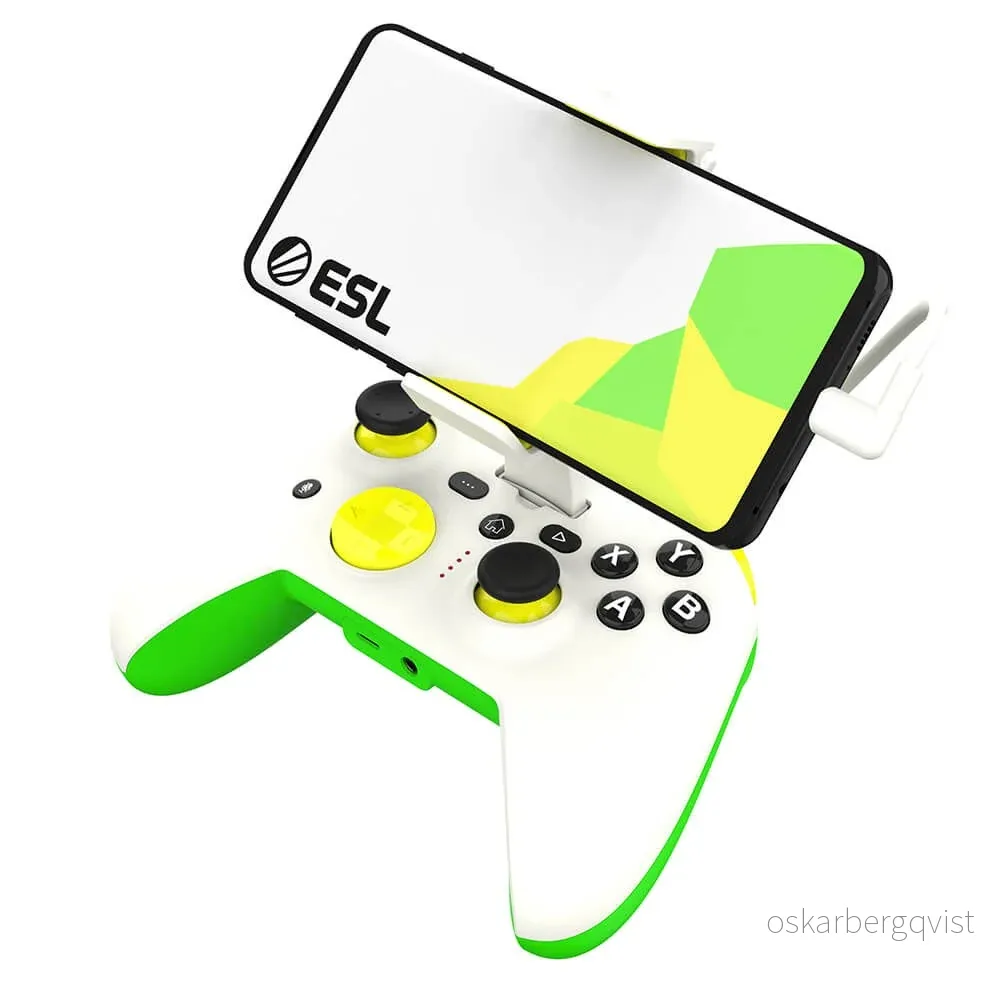RiotPWR ESL Controller for USB-C Android Telefoner - Hvit / Grønn v:625745