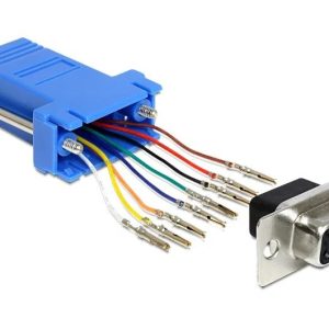 DeLOCK D-Sub 9 Pin female > RJ45 female assembly kit v:1544989 DeLOCK D-Sub 9 Pin female > RJ45 female assembly kit v:1544989
