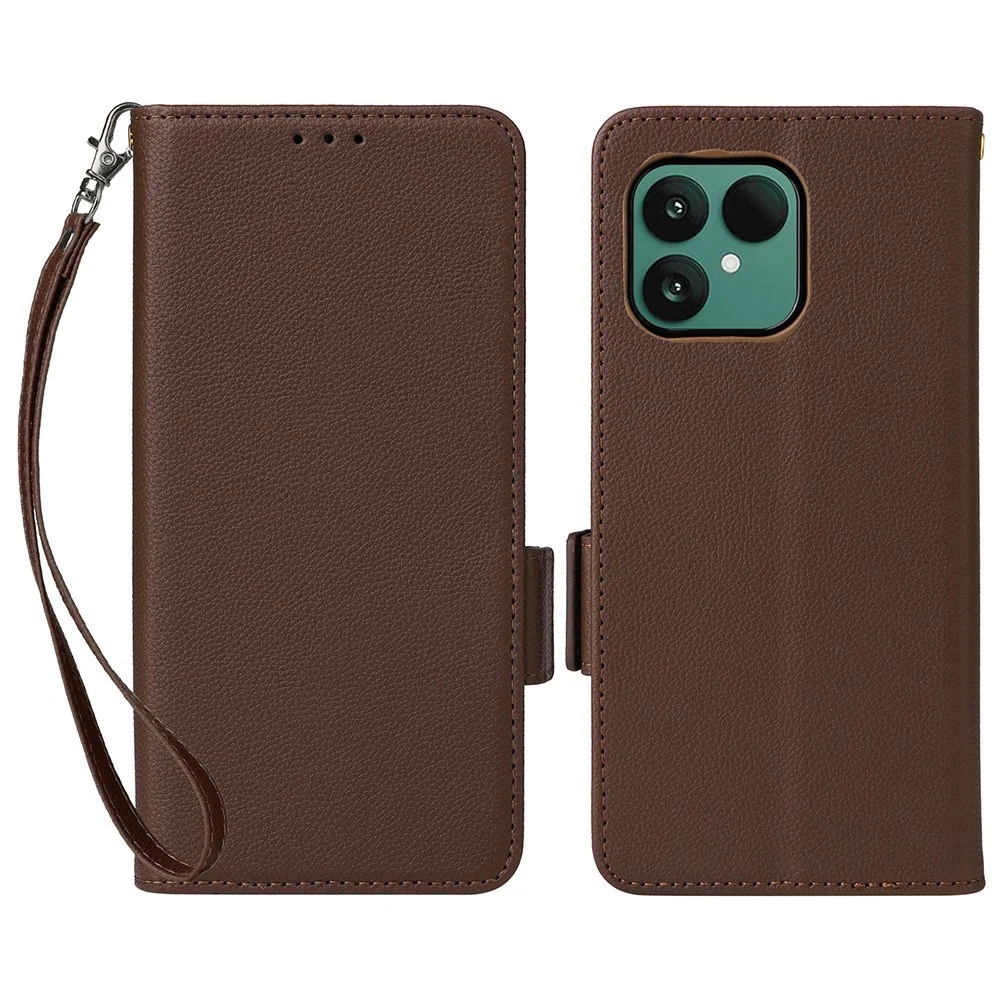 Fairphone (Gen. 6+ / Gen. 6) EIDERWOOD Kunstskinn Flip Deksel m. Strop v:4397520 Fairphone (Gen. 6+ / Gen. 6) EIDERWOOD Kunstskinn Flip Deksel m. Strop v:4397520