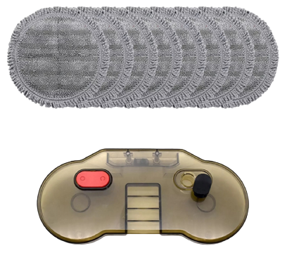 Våtmoppingshode og 6 x puter til Dyson: V7, V8, V10, V11 v:4543438