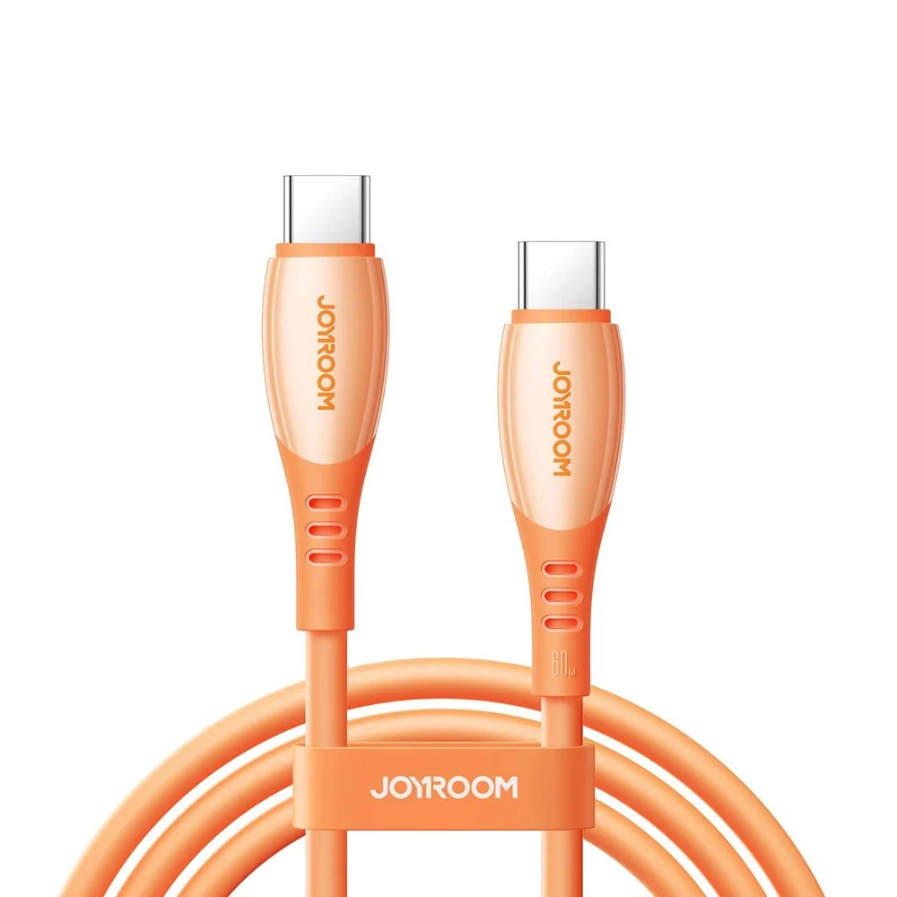 Joyroom 60W USB-C til USB-C Kabel - 1.2m - Oransje v:2773063